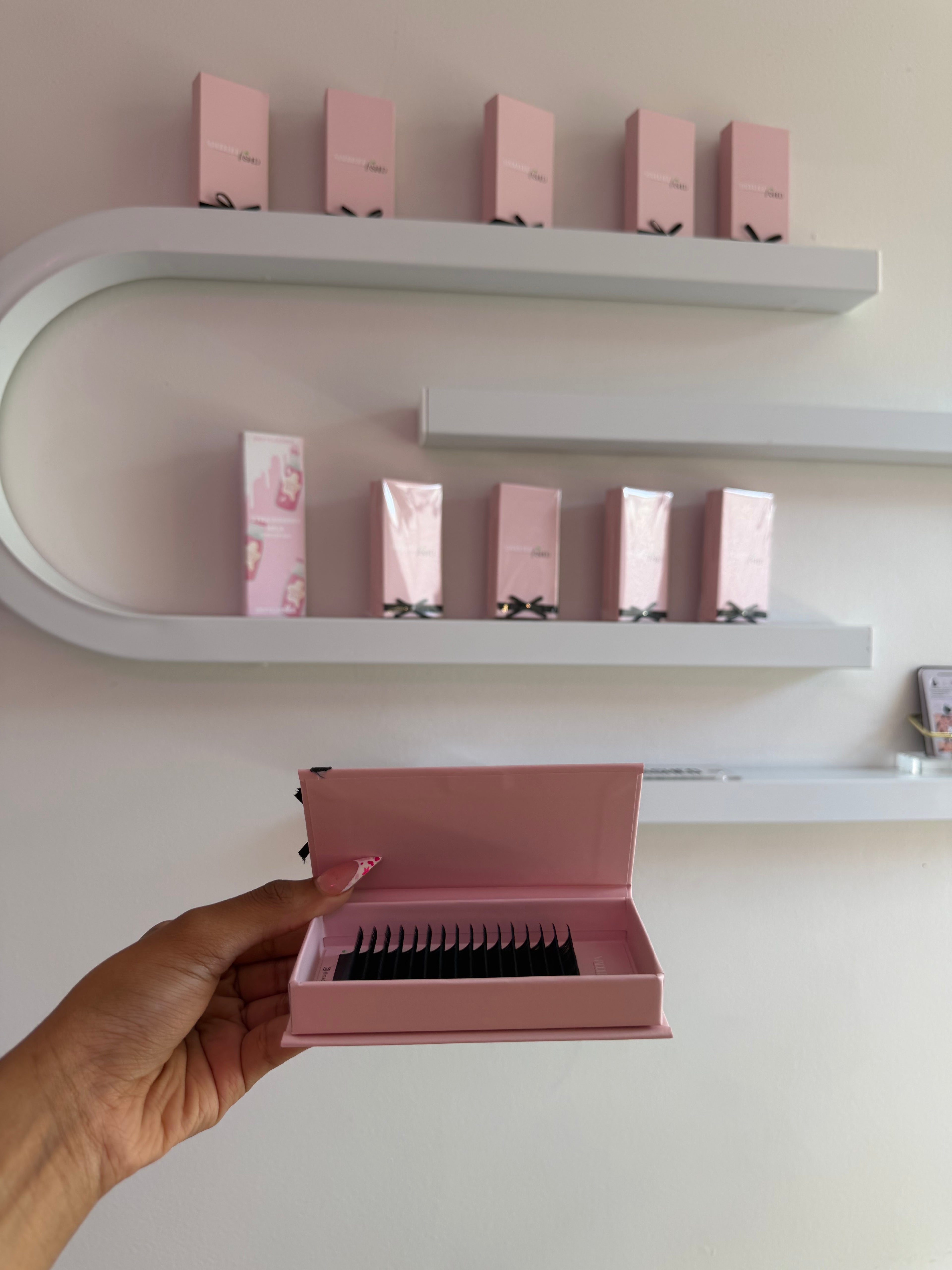 C Curl Lash Tray